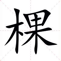 棵造詞|棵字的意思